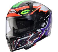 Caberg Avalon X Gurkha Casco, negro/morado, Talla XL (61/62)