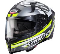 Caberg Avalon X Kira Casco, negro-amarillo, tamaño 2XL para Hombres