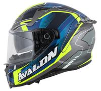 Caberg Avalon X Optic Casco integral Gris/Azul/Amarillo L unisex