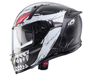 Caberg Avalon X Punk Casco integral Mate/Negro/Rojo/Blanco/Gris XS unisex