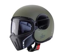 Caberg Casco abierto Jet Ghost X verde militar mate, M