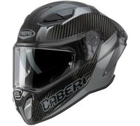 Caberg Drift Evo II Carbon Nova Casco, negro-gris, tamaño 2XL para Hombres