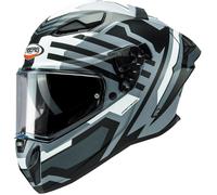 Caberg Drift Evo II Horizon Casco, Negro/Gris/Blanco, Talla M (57/58)