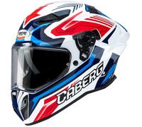Caberg Drift Evo II Jamara Casco, blanco-rojo-azul, tamaño XS para Hombres