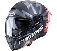 Caberg Drift Evo Storm Casco, negro-rojo, tamaño 2XL