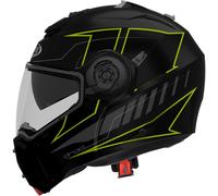 Caberg Droid Blaze Casco, negro/amarillo, Talla XS (53/54)