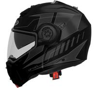 Caberg Droid Blaze Casco, negro/gris, Talla XS (53/54)
