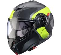 Caberg Duke Evo Indy Casco, gris-amarillo, tamaño XS para Hombres