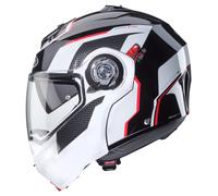Caberg Duke Evo Move Casco Abatible Negro/Blanco/Rojo XS unisex