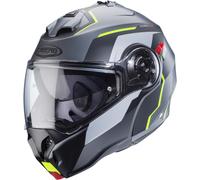 Caberg Duke Evo Move Casco, gris-amarillo, tamaño L para Hombres