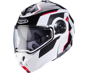 Caberg Duke Evo Move Casco, Negro/Blanco/Rojo, Talla XS (53/54)