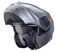 CABERG Duke X Antracita Mate - Casco de Moto Modular P/J Integral-Jet + Pinlock - Casco con Visor Solar Homologado ECE 22.06 (M)