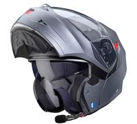 CABERG Duke X Bluetooth Sena Intercom Integrado Antracita Mate | Casco de Moto Modular P/J + Pinlock | Casco AXS con Visor Solar Homologado ECE 22.06 (L)