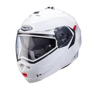 Caberg Duke X Motocicleta Moto Blanco Metal Flip Up Casco de Moto