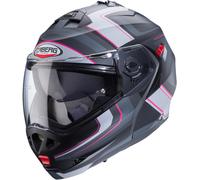 Caberg Duke X Tour Casco, Gris/Fucsia, Talla XS (53/54)