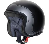Caberg Freeride X Imola Casco Jet, negro mate/gris, Talla M (57/58)