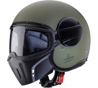 Caberg Ghost X, casco modular L male Mate-Verde Oscuro