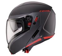 Caberg Horus X Ray Casco Abatible Mate/Negro/Gris/Rojo M unisex