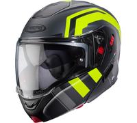 Caberg Horus X Road Casco, Gris mate/amarillo, Talla S (55/56)