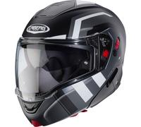 Caberg Horus X Road Casco, negro mate/gris, Talla L (59/60)