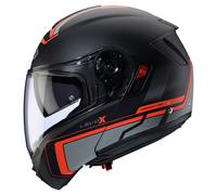 Caberg Levo X Elite Casco Abatible Mate/Negro/Gris/Rojo XS unisex