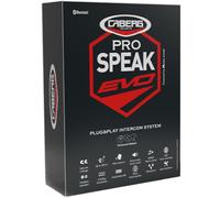 Caberg Pro Speak Evo Bluetooth Sistema de comunicación Single Set, negro para Hombres