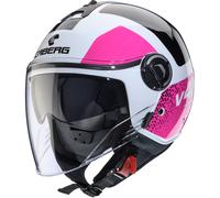 Caberg Riviera V4 X Alpha - Talla XS WHITE/FUCHSIA/BLACK