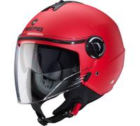 Caberg Riviera V4 X Casco Jet, rojo, tamaño S para Hombres