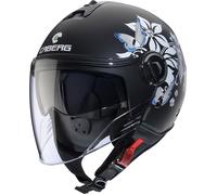 Caberg Riviera V4 X Mia Casco Jet, negro-gris-blanco, tamaño 2XS para Hombres