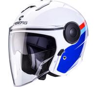 Caberg Soho Zephir, casco jet S male Blanco/Azul/Rojo