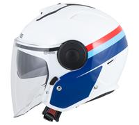 Caberg Soho Zephir Casco Jet, blanco-rojo-azul, tamaño XL para Hombres
