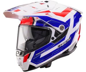 Caberg Tanami Ranger Casco, blanco/azul/rojo, Talla L (59/60)