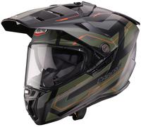 Caberg Tanami Ranger Casco, negro mate/gris/verde, Talla S (55/56)