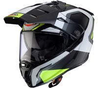 Caberg Tanami Scram, casco de aventura XXL female Negro/Gris/Amarillo Neón