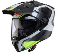 Caberg Tanami Scram, casco de aventura S female Negro/Gris/Amarillo Neón