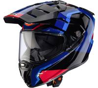 Caberg Tanami Scram Casco de motocross, negro/rojo/azul, Talla XL (61/62)