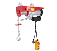 Cabestrante eléctrico, andamio con grúa aérea, grúa e-Hoist, con control remoto por cable, índice de protección IP40, para garaje, almacén, fábrica, elevación, granja agrícola