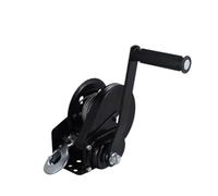 Cabestrante manual de alta densidad para barco, 1200 libras, cabrestante de mano de freno automático para uso marino, pesado y pesca, cabrestante robusto para barcos y remolques