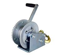 Cabestrante manual de alta resistencia, capacidad de carga de 15 m, cable autobloqueante, ideal para barcos y camiones, herramienta de elevación de manivela fácil