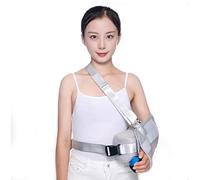 Cabestrillo de Abducción de Hombro Cabestrillo de Hombro con Almohada de Cintura, Soporte de Brazo Ajustable Eslinga Soporte de Lesiones Alivio del Dolor Almohada Desmontable para Manguito Rotador