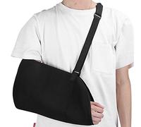 Cabestrillo de Brazo Transpirable, Cabestrillo de Inmovilizador de Brazo de Hombro Ligero Ajustable, Cómoda Abrazadera de Soporte de Codo de Muñeca para Manguito Rotador, Brazo Lesionado, Codo, Muñeca