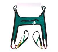 Cabestrillo de elevación de pacientes, Para uso doméstico en la ducha, con soporte para la cabeza(Green)