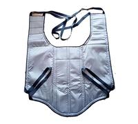 Cabestrillo de elevación de pacientes, Para uso doméstico en la ducha, con soporte para la cabeza(Silver)