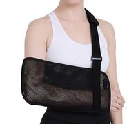 Cabestrillo de malla para el hombro, inmovilizador de hombro para lesiones en el hombro, Soporte para Puño Rotador, Apto para Ducha, Ajustable para Brazo Derecho e Izquierdo, Hombres y Mujeres
