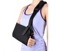 Cabestrillo para Brazo e Inmovilizador de Hombro para Hombre y Mujer Soporte de Manguito Rotador Ajustable Acolchado para Fracturas Luxaciones y Alivio del Dolor(L)