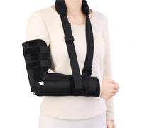 Cabestrillo para Brazo y Soporte de Codo Inmovilizador Articulado Ajustable Férula Ortopédica para Recuperación de Fracturas Dislocaciones y Postoperatorio(S)