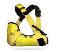 Cabestrillo para Niños Inmovilizador de Hombro Infantil con Correa de Cintura Soporte para Brazo Fractura de Clavícula Muñeca y Codo Alivio del Dolor Ajustable(Yellow,S)