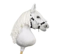 Cabestro ajustable para caballo Hobby Horse A3 - Negro