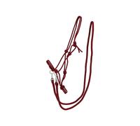 Cabestro de cuerda con riendas para caballo QHP Full