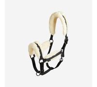 Cabestro Equitación fouganza Caballo Negro y Beige Borreguito CS